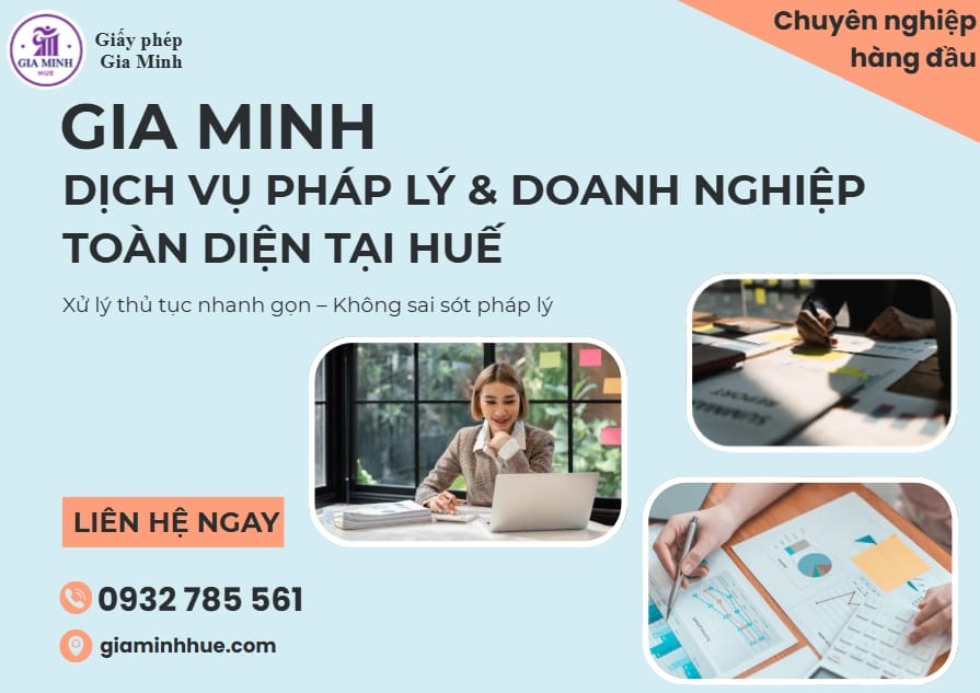 Dịch vụ tư vấn thành lập công ty sản xuất nhựa tại Huế