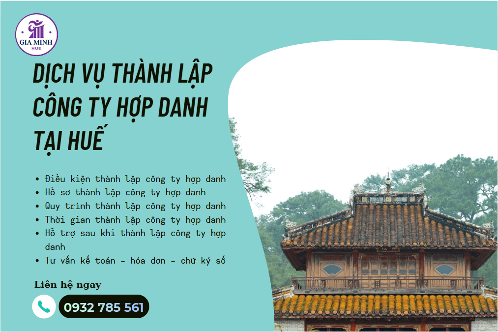 Thủ tục thành lập công ty tại Huế – Hướng dẫn đầy đủ, nhanh chóng, đúng luật 3 Giấy tờ cần chuẩn bị khi thành lập công ty tại Huế