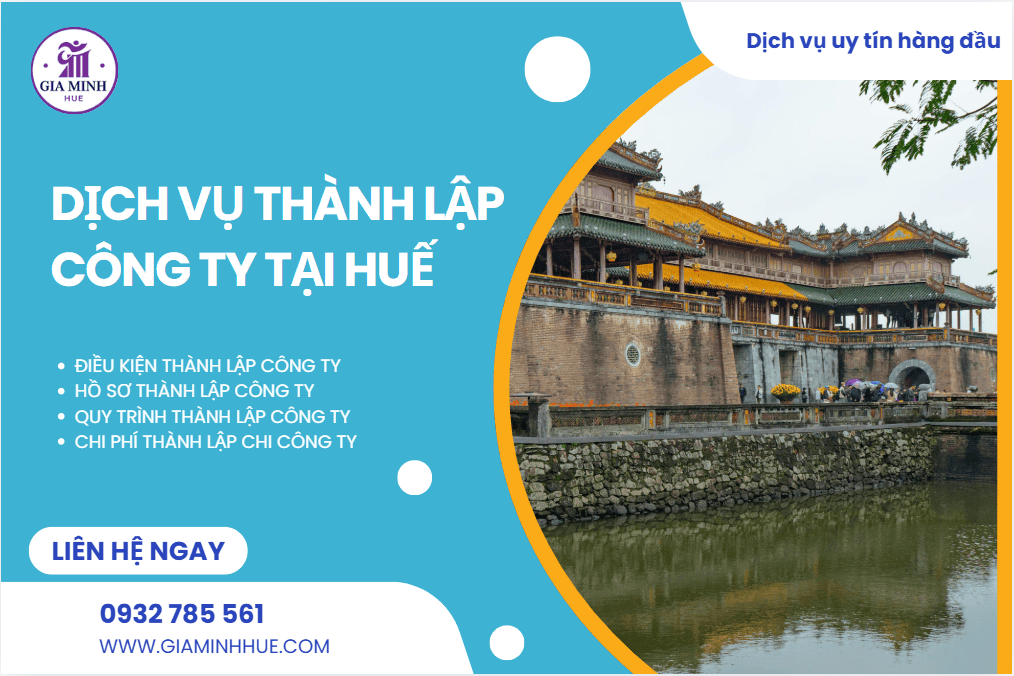 Dịch Vụ Thành Lập Công Ty Cổ Phần Tại Huế – Trọn Gói, Nhanh Gọn, Đúng Luật 4 Tư vấn pháp lý thành lập công ty tại Huế